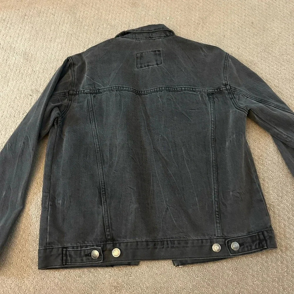 Oversized black Demi jacket - Picture 2 of 4